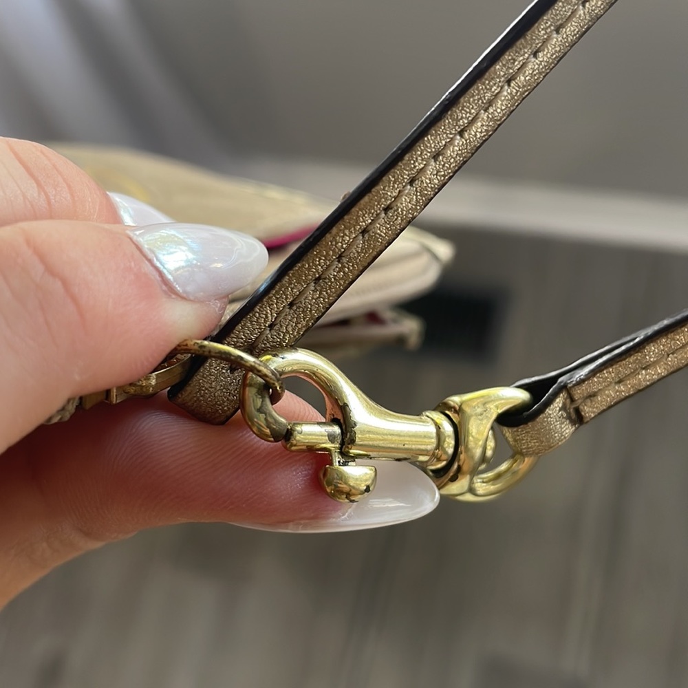 Coach Mini Wristlet - Picture 4 of 4